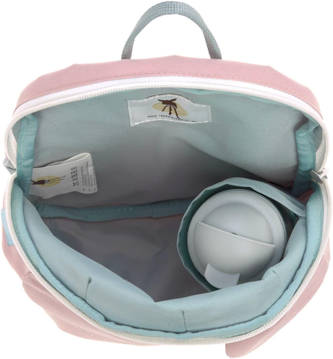LÄSSIG Mochila infantil pequeña para guardería con correa de 2 años, 20 x 9 x 24 cm, 3,5 L/Tiny Backpack - vista 3