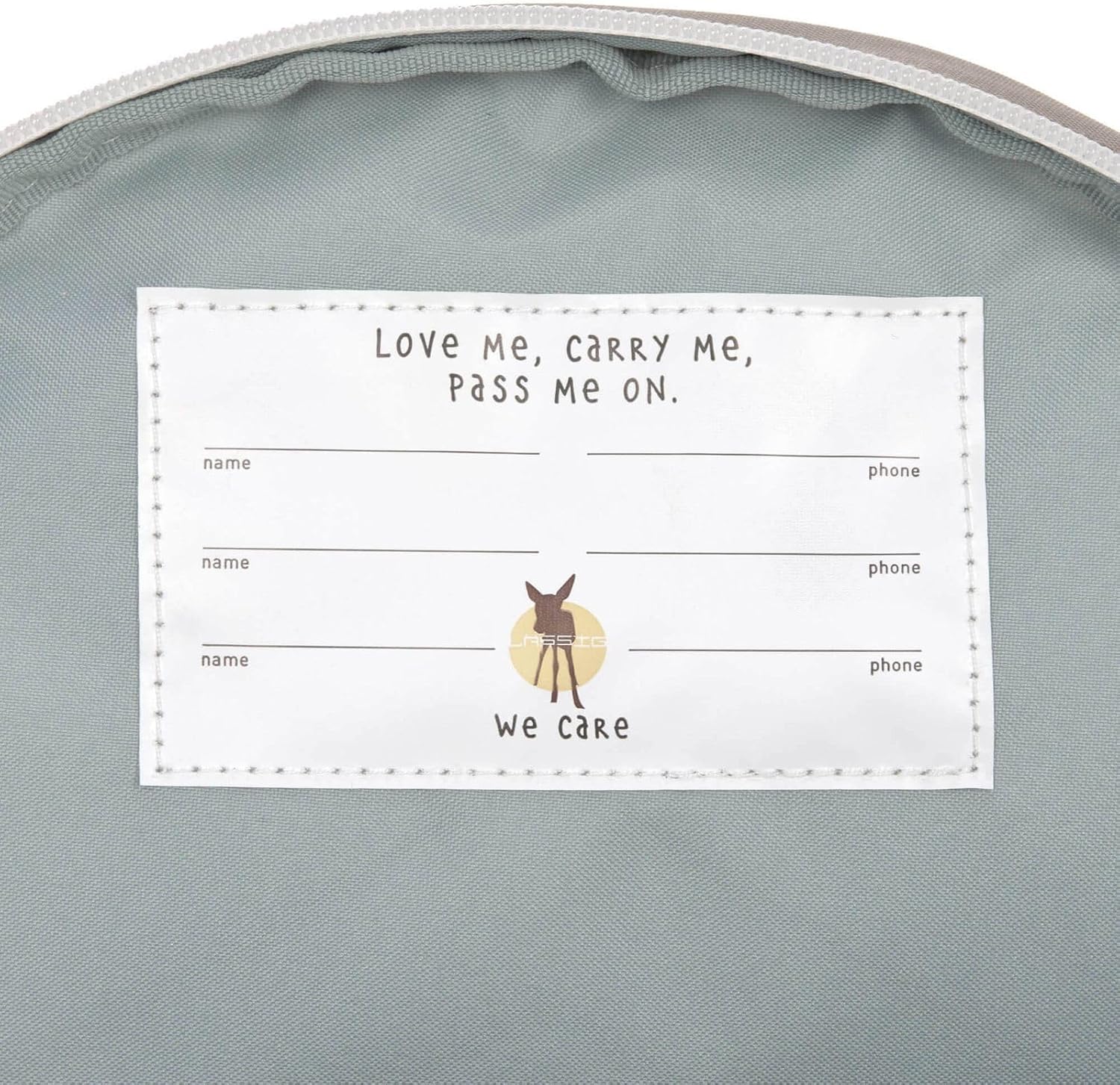 LÄSSIG Mochila infantil pequeña para guardería con correa de 2 años, 20 x 9 x 24 cm, 3,5 L/Tiny Backpack - detalle del produc
