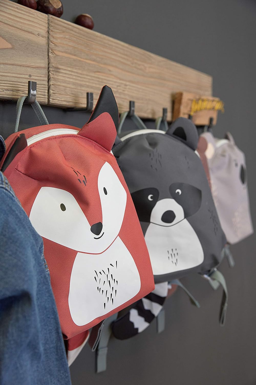 LÄSSIG Mochila infantil pequeña para guardería con correa de 2 años, 20 x 9 x 24 cm, 3,5 L/Tiny Backpack - vista 3