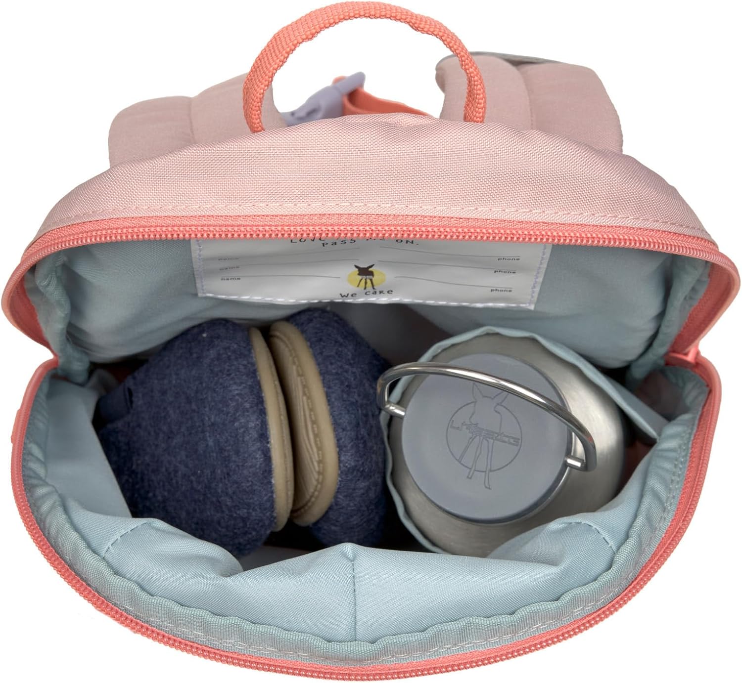 LÄSSIG Mochila infantil pequeña para guardería con correa de 2 años, 20 x 9 x 24 cm, 3,5 L/Tiny Backpack - característica 4