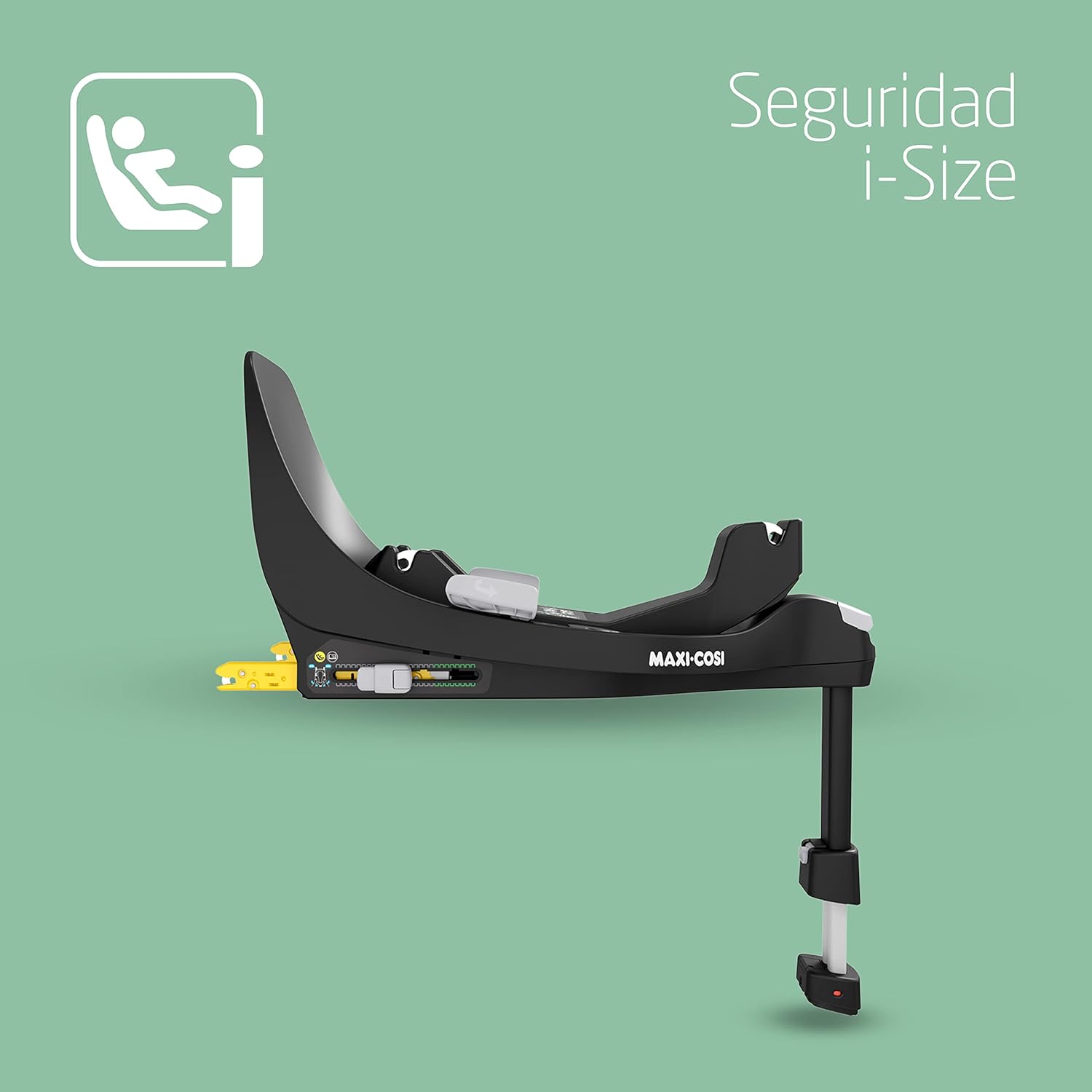 Maxi-Cosi FamilyFix 360 i-Size, Base ISOFIX Giratoria 360, Sistema de Silla Coche Giratorio, de 0 a 4 años (40-105 cm), giro