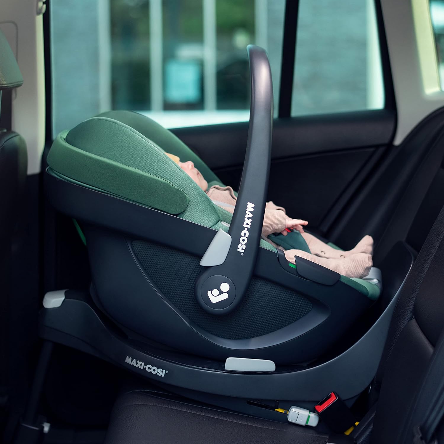 Maxi-Cosi FamilyFix 360 i-Size, Base ISOFIX Giratoria 360, Sistema de Silla Coche Giratorio, de 0 a 4 años (40-105 cm), giro