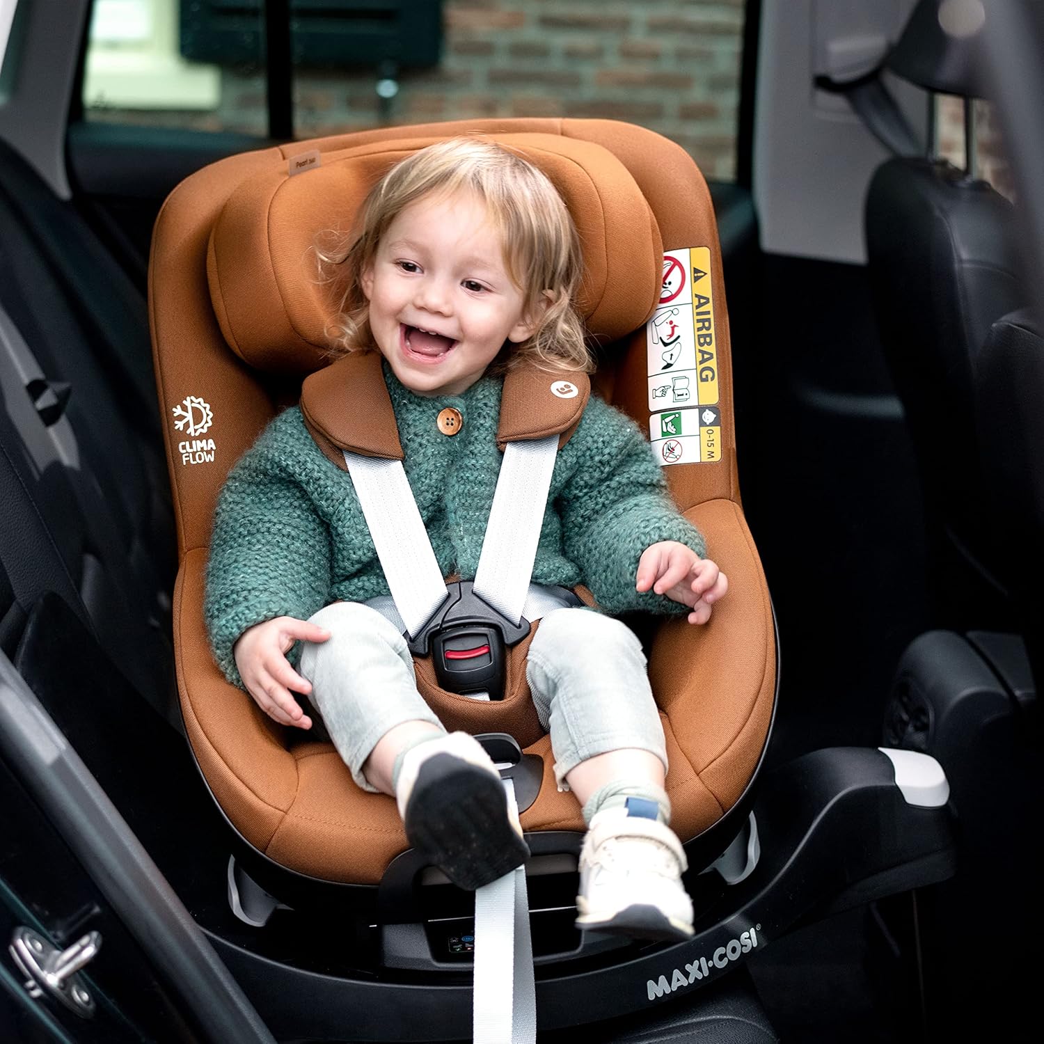 Maxi-Cosi FamilyFix 360 i-Size, Base ISOFIX Giratoria 360, Sistema de Silla Coche Giratorio, de 0 a 4 años (40-105 cm), giro