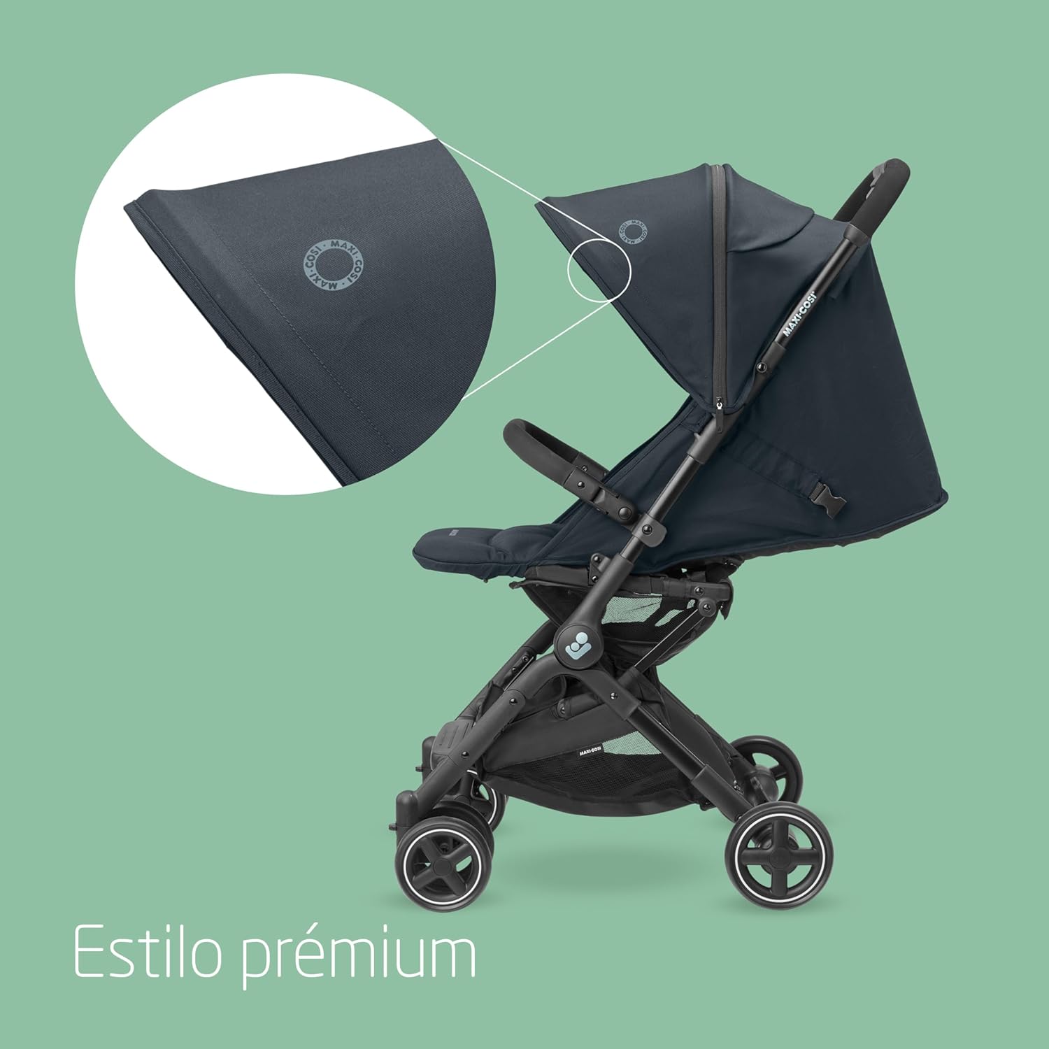 Maxi-Cosi Lara2, Silla de Paseo Ligera, 0-4 Años, 0-22 kg, Compacta, 3 Reclinaciones, Reclinación Total, Plegado Automático,