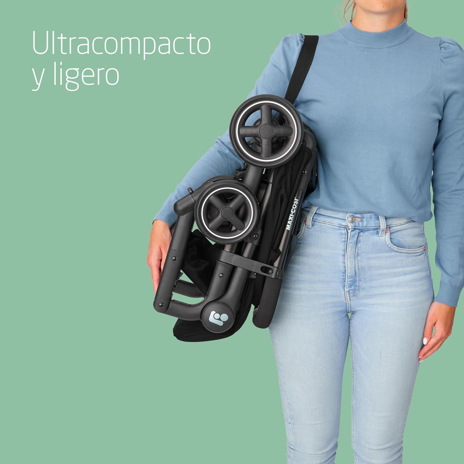 Maxi-Cosi Lara2, Silla de Paseo Ligera, 0-4 años, 0-22 kg, Silla Paseo Bebe Compacta, 3 Reclinaciones, Reclinación Total, Ple