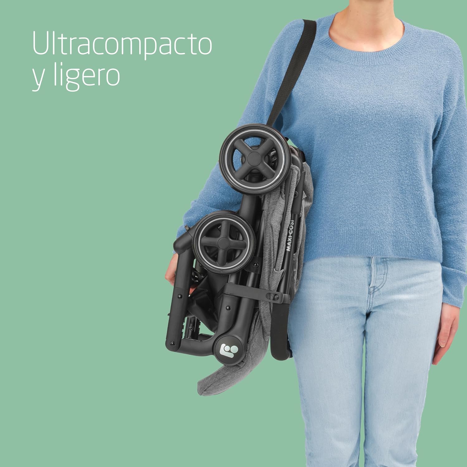 Maxi-Cosi Lara2, Silla de Paseo Ligera, 0-4 años, 0-22 kg, Silla Paseo Bebe Compacta, 3 Reclinaciones, Reclinación Total, Ple