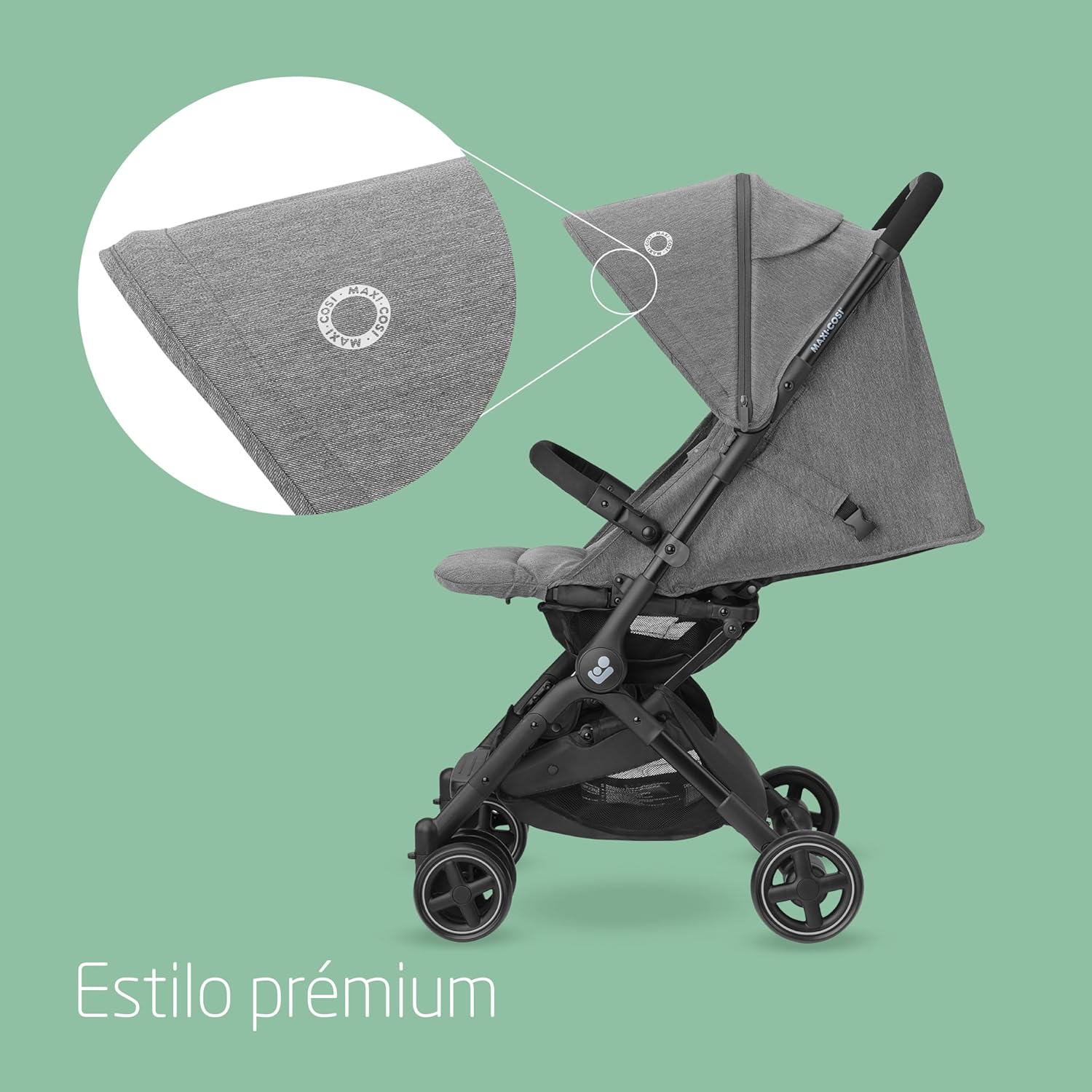 Maxi-Cosi Lara2, Silla de Paseo Ligera, 0-4 años, 0-22 kg, Silla Paseo Bebe Compacta, 3 Reclinaciones, Reclinación Total, Ple