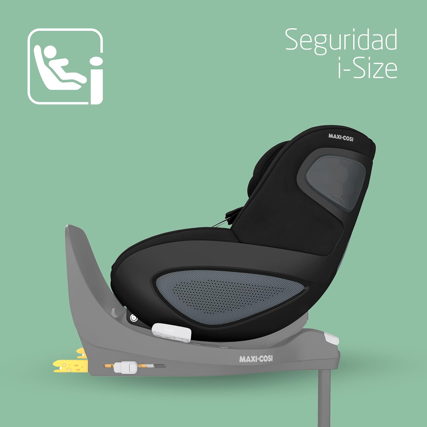 Maxi-Cosi Pearl 360 silla coche bebe i-Size, silla coche 360 giratoria para bebé y niño ISOFIX, 3 meses - 4 años (61-105 cm),