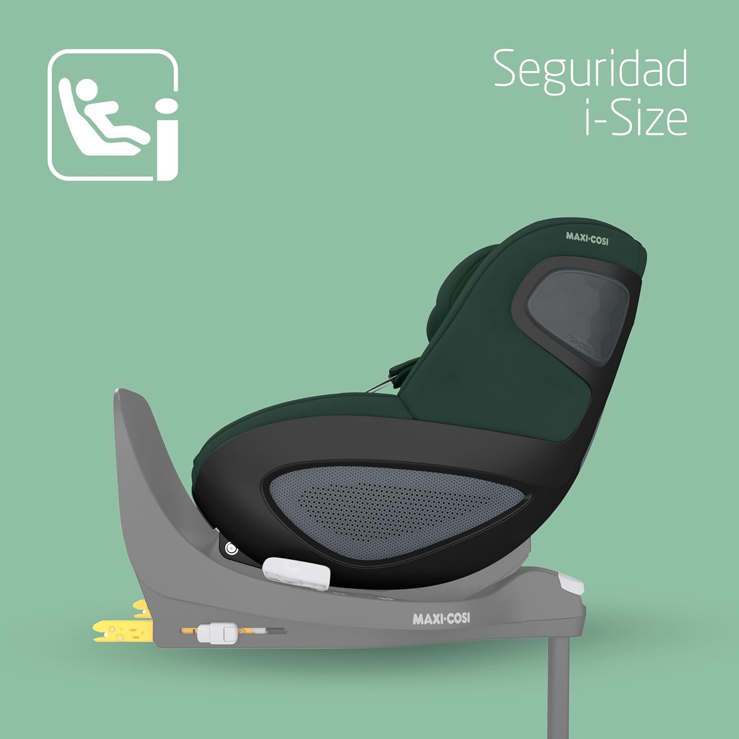 Maxi-Cosi Pearl 360 Silla Coche Bebe i-Size, Silla Coche 360 Giratoria para Bebé y Niño ISOFIX , 3 Meses a 4 Años (61-105 cm)