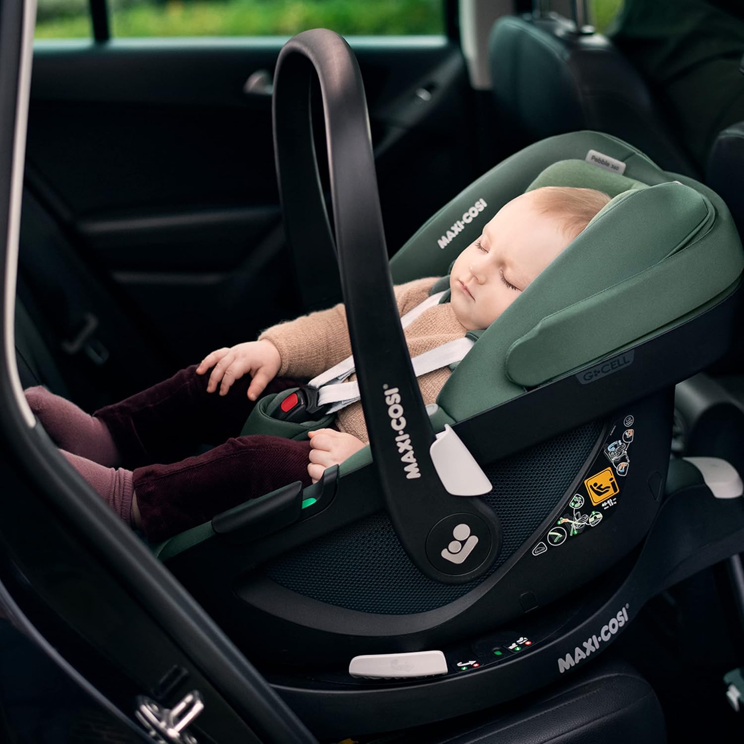 Maxi-Cosi Pebble 360, silla coche bebe i-Size, Silla Coche 360 Recien Nacido con Giro de 360 Grados, 0-15 meses (40-83 cm), C