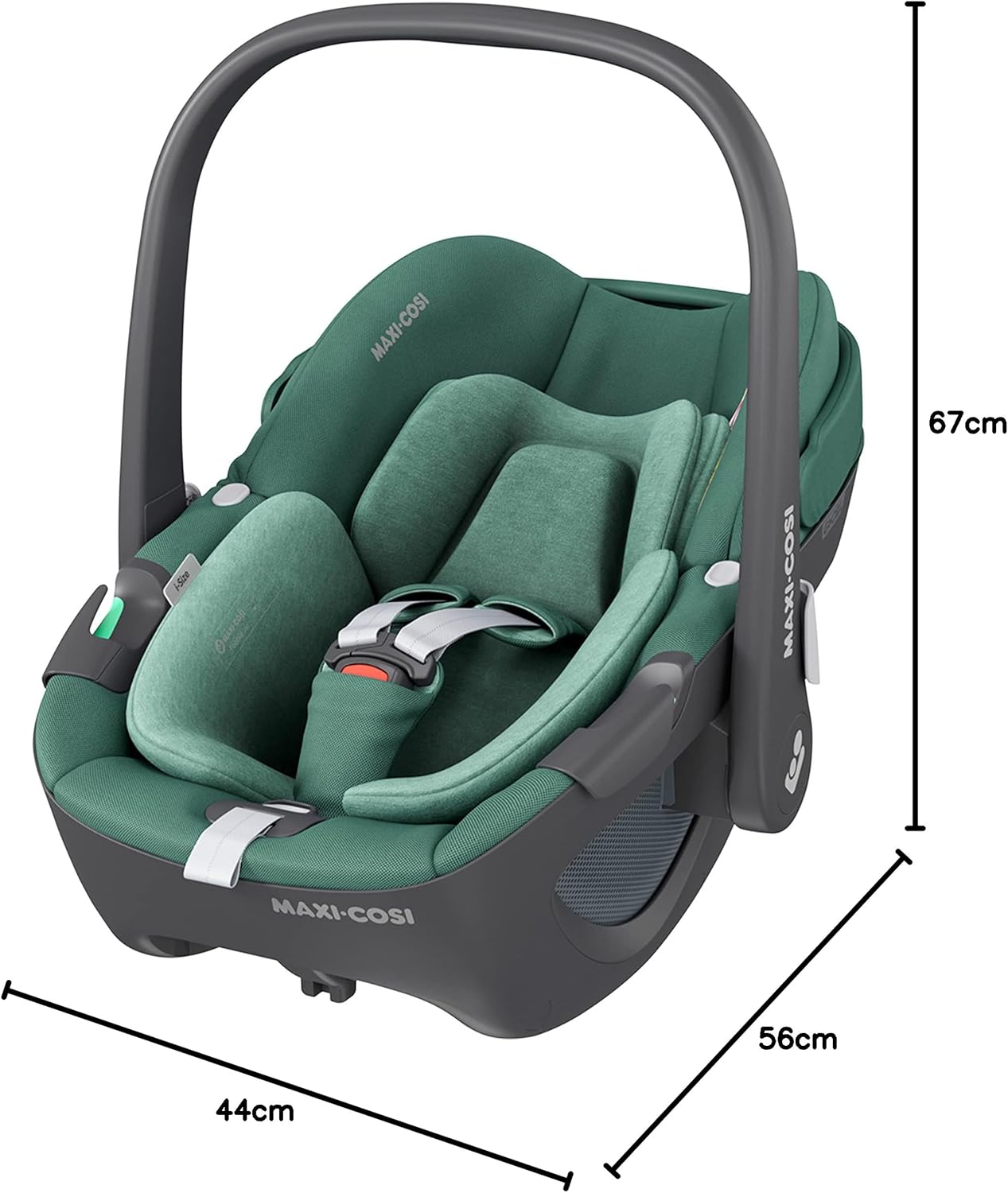 Maxi-Cosi Pebble 360, silla coche bebe i-Size, Silla Coche 360 Recien Nacido con Giro de 360 Grados, 0-15 meses (40-83 cm), C