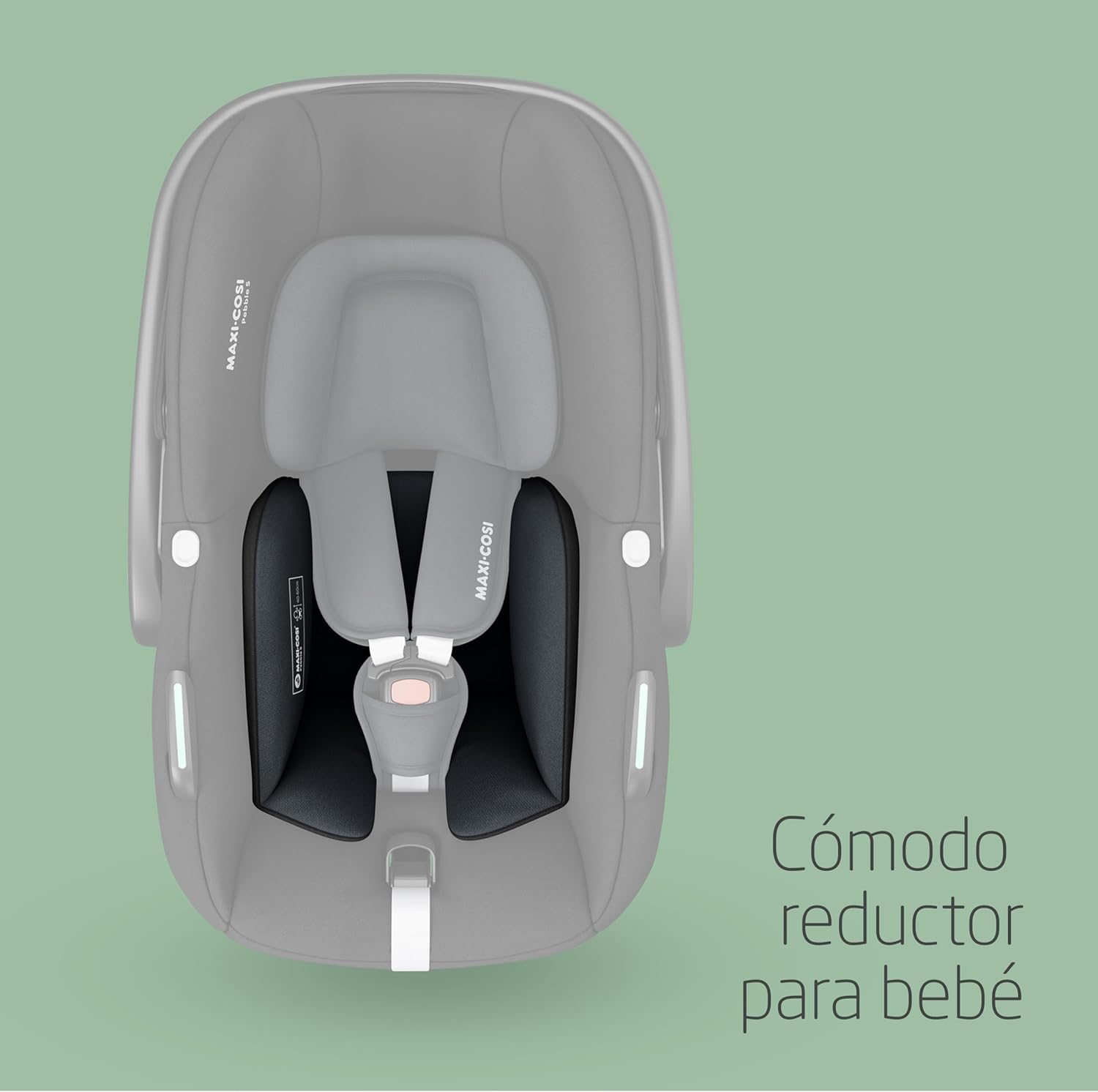 Maxi-Cosi Pebble S i-SIze, Silla Coche Bebé, 0-15M, 0-13 kg, 40-83 cm, Silla para Recién Nacido Ligera, Click & Go, Protecció