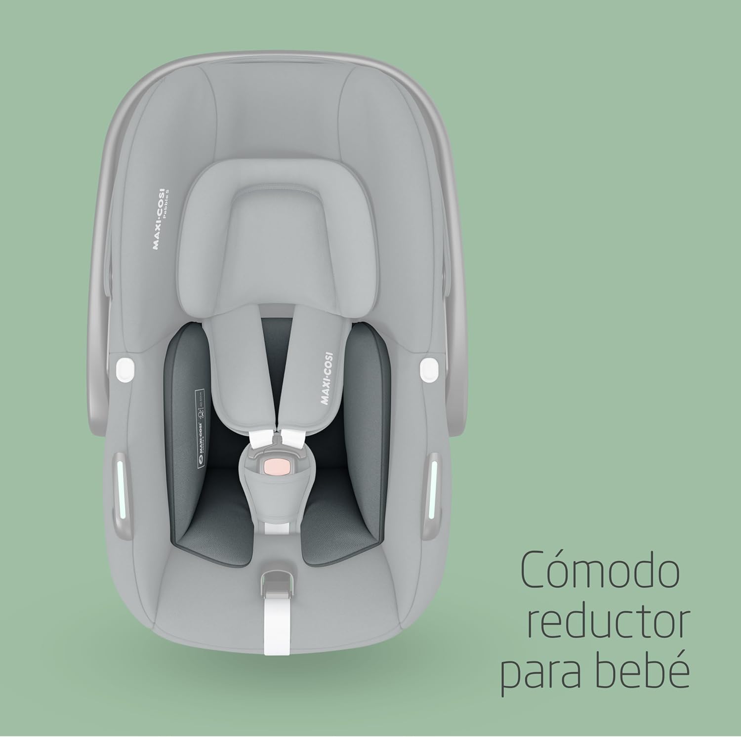 Maxi-Cosi Pebble S i-SIze, Silla Coche Bebé, 0-15M, 0-13 kg, 40-83 cm, Silla para Recién Nacido Ligera, Click & Go, Protecció