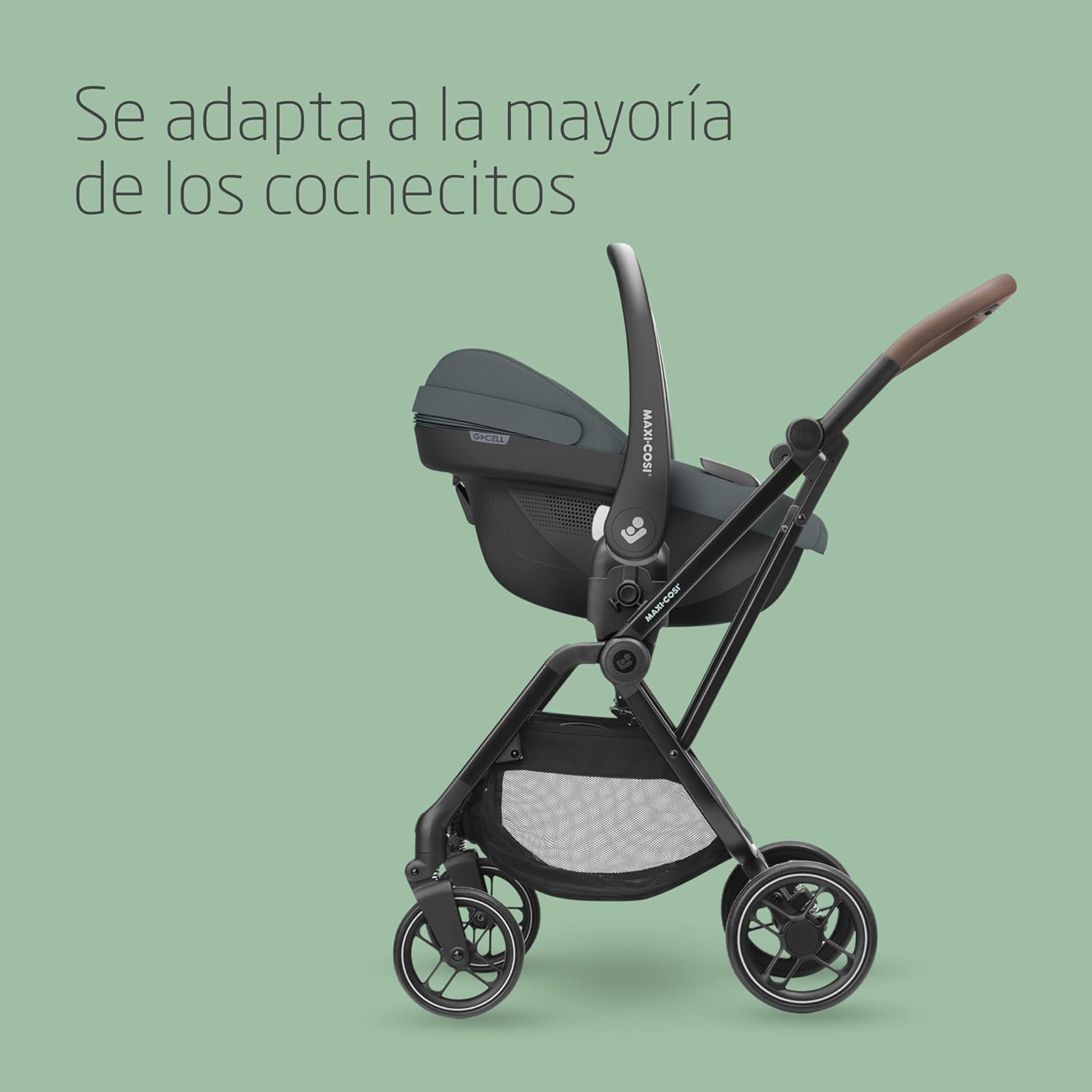 Maxi-Cosi Pebble S i-SIze, Silla Coche Bebé, 0-15M, 0-13 kg, 40-83 cm, Silla para Recién Nacido Ligera, Click & Go, Protecció