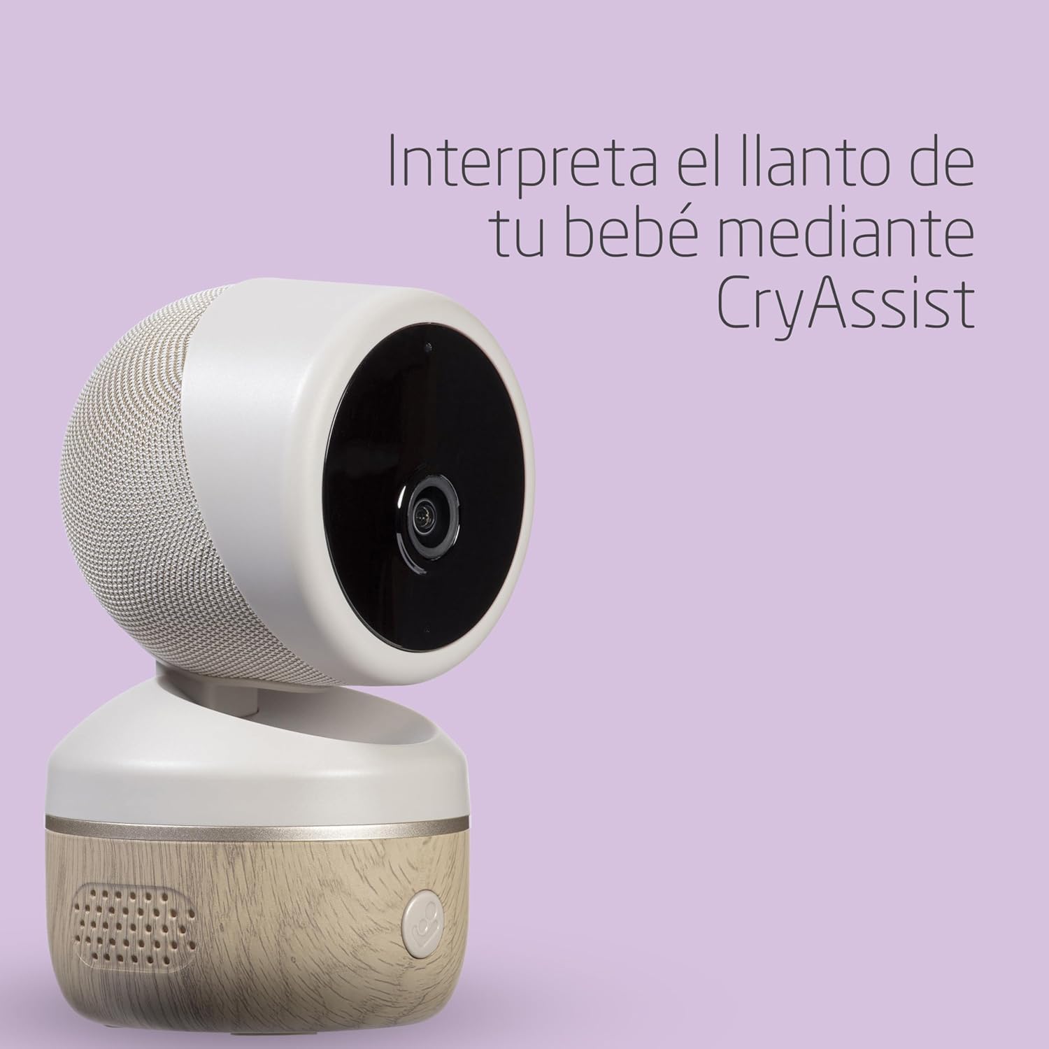 Maxi-Cosi See2 Plus, Cámara vigilancia bebe con visión nocturna, Conexión con app, CryAssist, Vídeo UltraHD (2K), `Pantalla 5