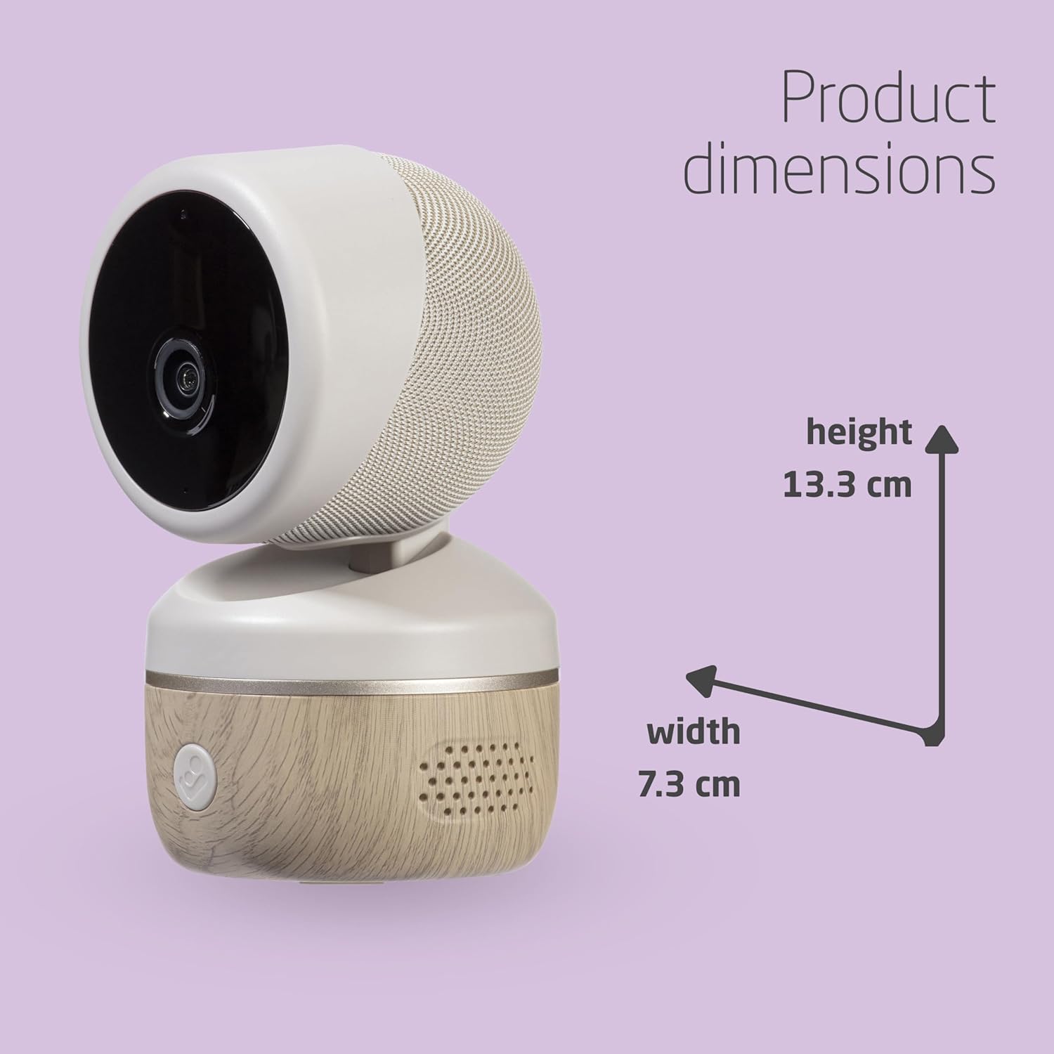Maxi-Cosi See2 Plus, Cámara vigilancia bebe con visión nocturna, Conexión con app, CryAssist, Vídeo UltraHD (2K), `Pantalla 5