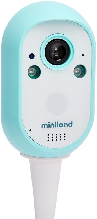 Miniland Cámara Adicional Digimonitor Go Lite | Portátil, hasta 30h Batería, Comunicación Bidireccional, Activación por Voz,