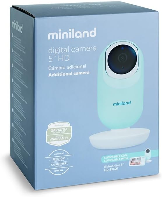 Imagen de producto Miniland Cámara Vigilancia Bebés Adicional | Digimonitor 5" HD