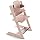 Trona Tripp Trapp de Stokke con Baby Set, Serene Pink - Silla ajustable y evolutiva para niños y adultos - Ergonómica & diseñ