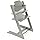 Trona Tripp Trapp de Stokke con Baby Set, Verde Glaciar - Silla ajustable y evolutiva para niños y adultos - Ergonómica & dis