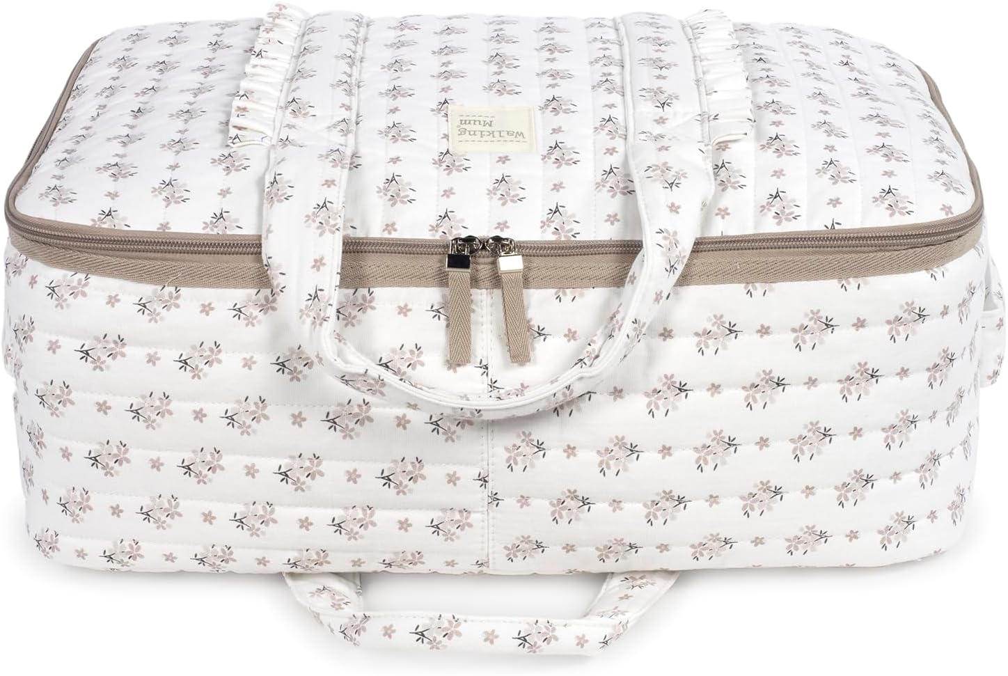 Walking Mum - Maleta Botton Raya (Blanco) - imagen 5