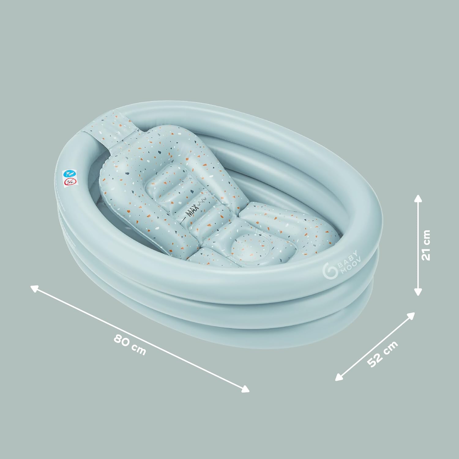 Babymoov Bañera hinchable evolutiva AQUADOTS - característica 8