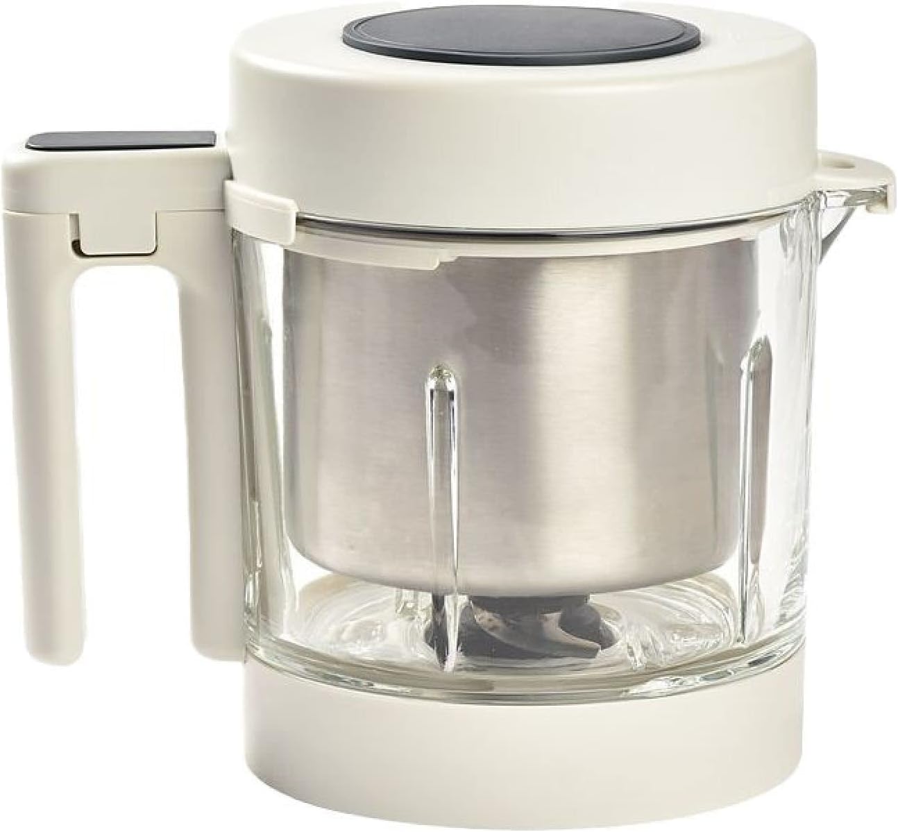 BÉABA Babycook Smart, Robot de Cocina Conectado Bebé, Báscula Integrada, Materiales Sanos, Gran capacidad 2.25L, Cocción Suav