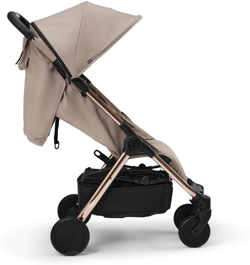 Elodie Details Mondo Stroller® - Cochecito ligero desde 0 meses hasta 22 kg – Posición totalmente reclinable, cierre y direcc