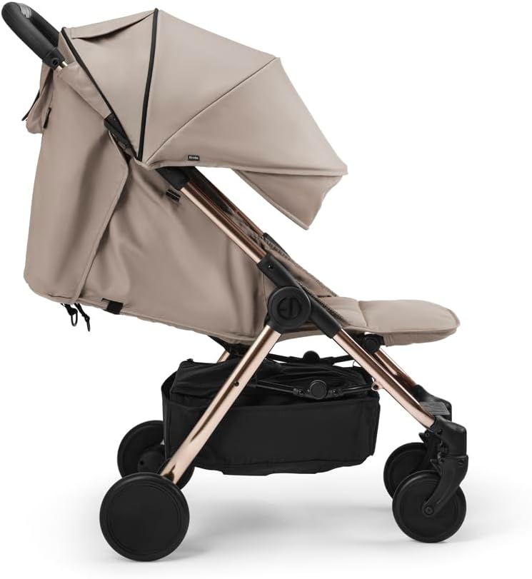 Elodie Details Mondo Stroller® - Cochecito ligero desde 0 meses hasta 22 kg – Posición totalmente reclinable, cierre y direcc