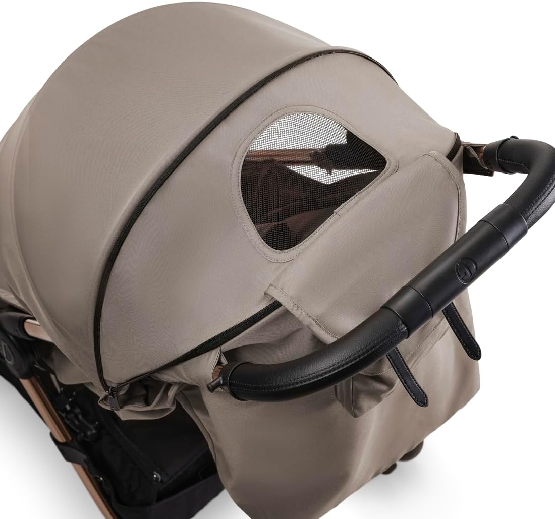 Elodie Details Mondo Stroller® - Cochecito ligero desde 0 meses hasta 22 kg – Posición totalmente reclinable, cierre y direcc