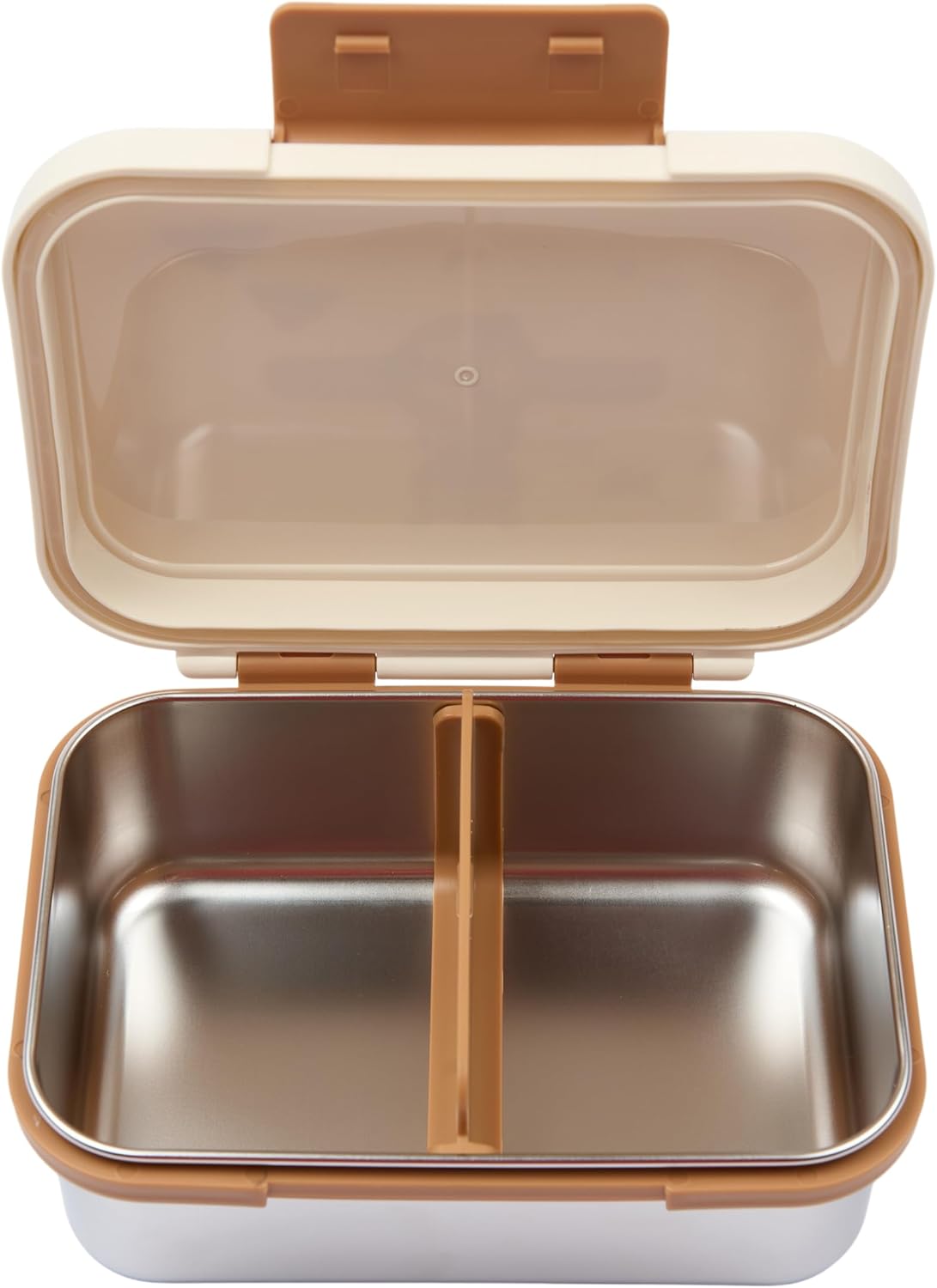 Fabelab Fiambrera para niños con compartimentos Bear Air Plane | Fiambrera de acero inoxidable 1000 ml a prueba de fugas | Fi
