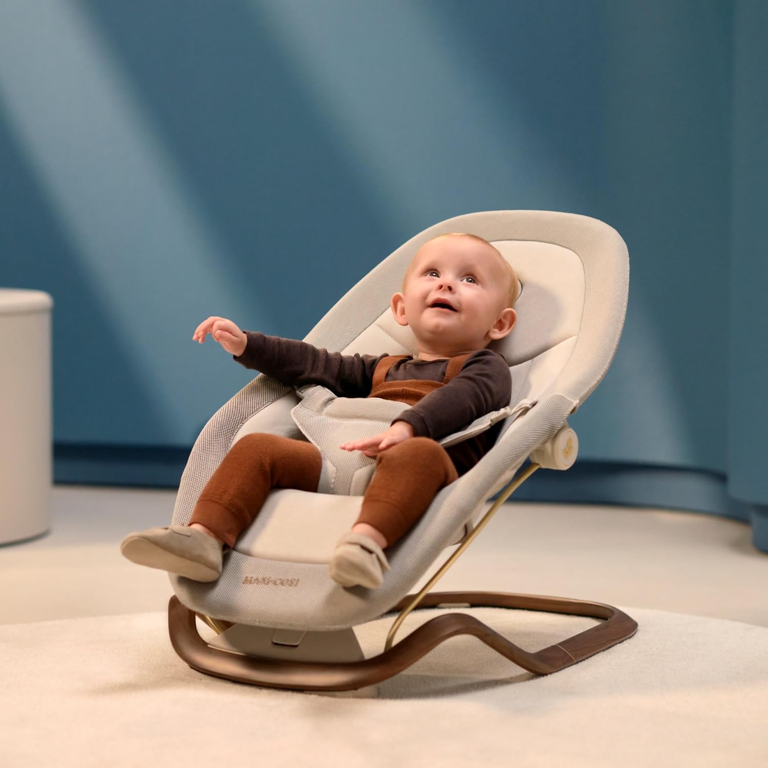 Maxi-Cosi Dove, Hamaca Bebé, 0-3 Años, 0-15 kg, Hamaca Bebé Ligera, Plegable, Portátil, Balanceo Natural, 3 Posiciones de Rec