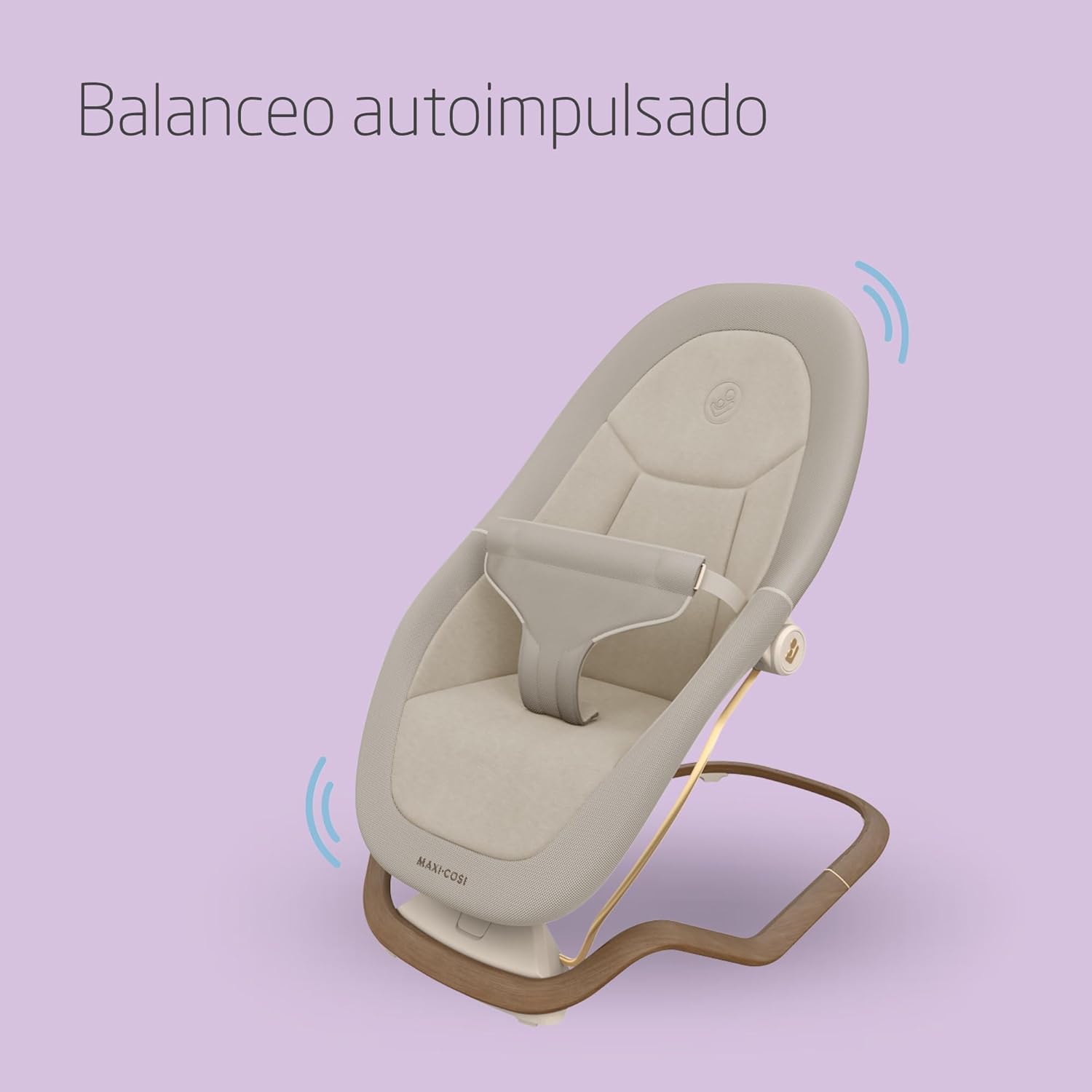 Maxi-Cosi Dove, Hamaca Bebé, 0-3 Años, 0-15 kg, Hamaca Bebé Ligera, Plegable, Portátil, Balanceo Natural,Tejidos Eco Care 100