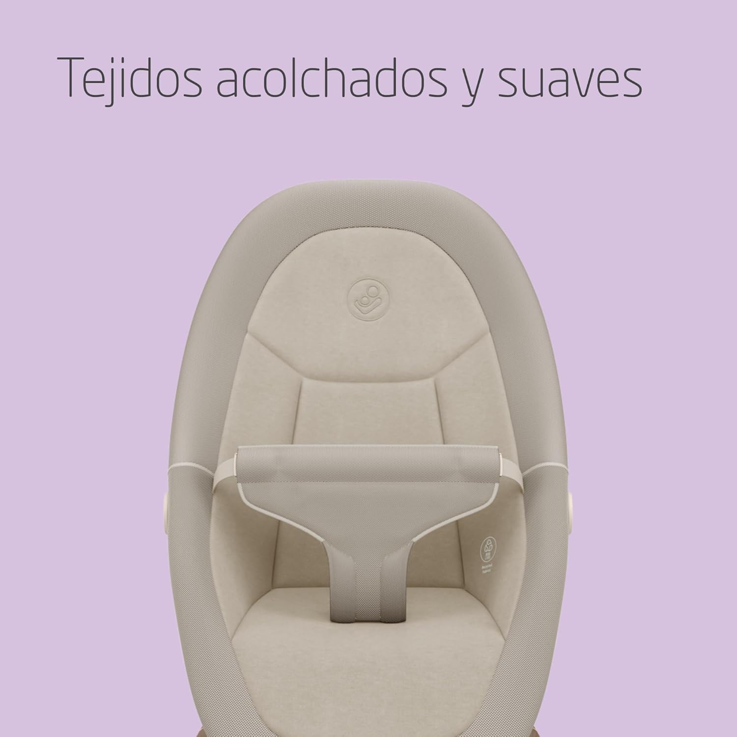 Maxi-Cosi Dove, Hamaca Bebé, 0-3 Años, 0-15 kg, Hamaca Bebé Ligera, Plegable, Portátil, Balanceo Natural,Tejidos Eco Care 100