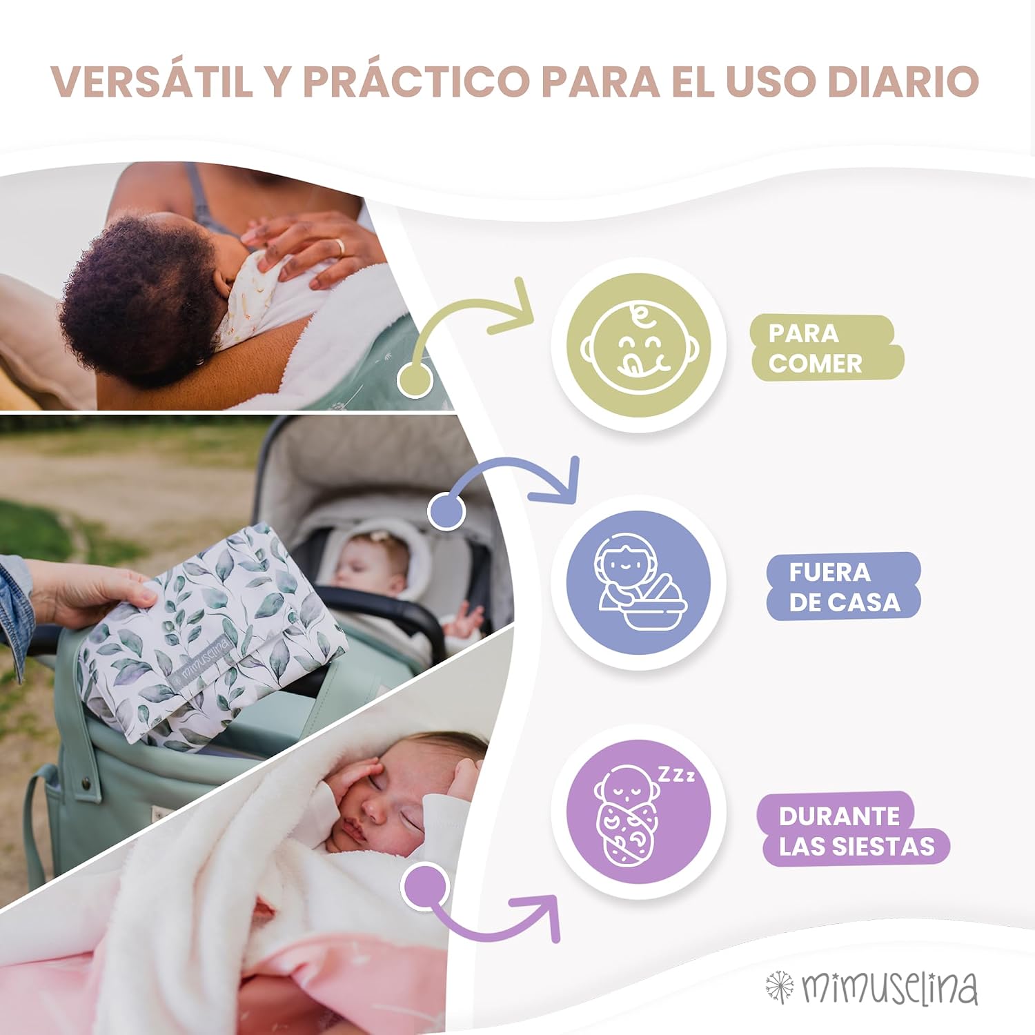 MIMUSELINA Pack Regalo Recien Nacido Niña o Niño | Cestas Bebe para Hospital o Baby Shower | Canastilla Bebe Recien Nacido Di