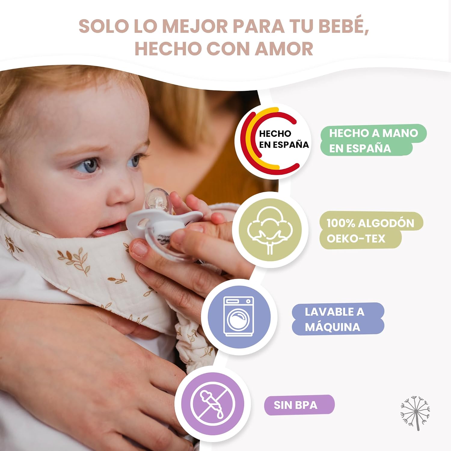 MIMUSELINA Pack Regalo Recien Nacido Niña o Niño | Cestas Bebe para Hospital o Baby Shower | Canastilla Bebe Recien Nacido Di