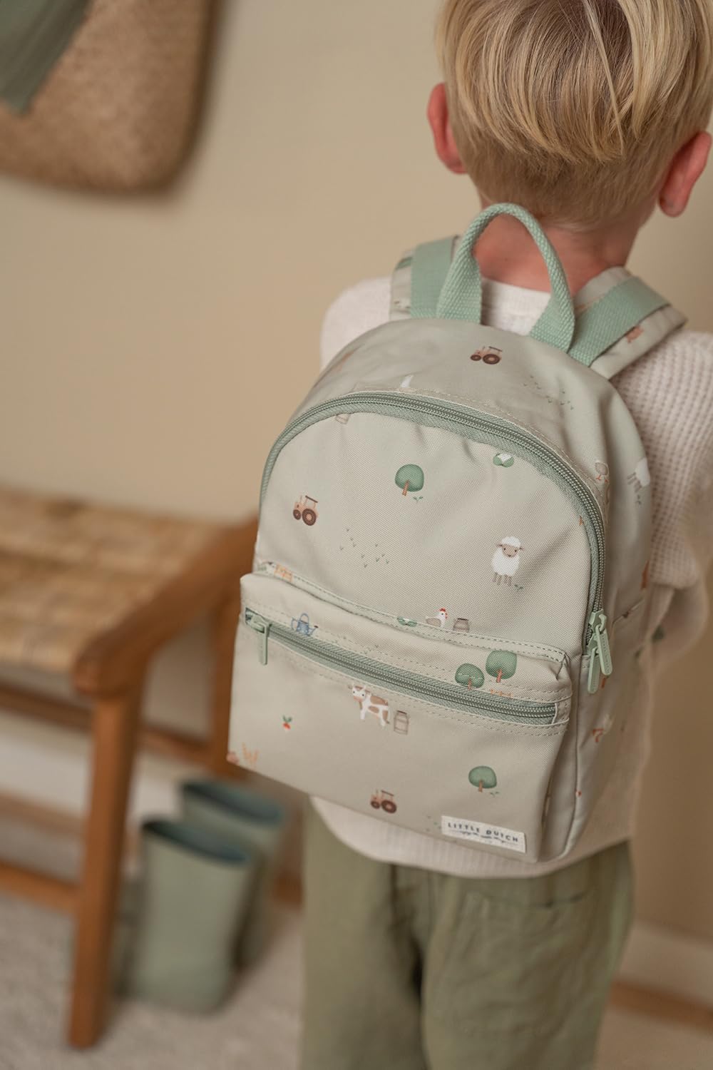 Tiamo Mochila Little Dutch (29 x 22,5 x 12cm) Ideal para la Guardería e Infantil. Diferentes Diseños - imagen 5