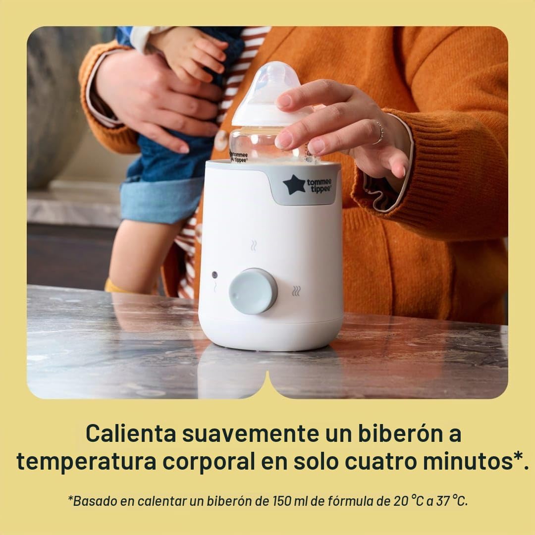 Tommee Tippee 3-in-1 Advanced Electric Bottle and Food Pouch Warmer, Warms Feeds Fast, White - característica 4