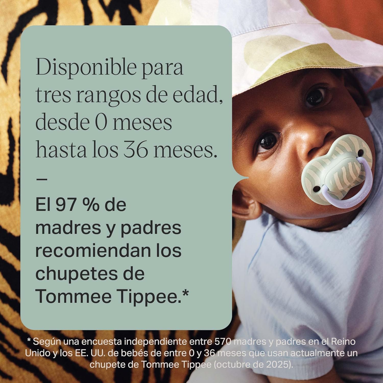 Tommee Tippee Chupete Ultimate Fit, 18-36 meses, Pack de 4, Tetina ortodóntica para bebés, Tetina simétrica, Silicona 100% si