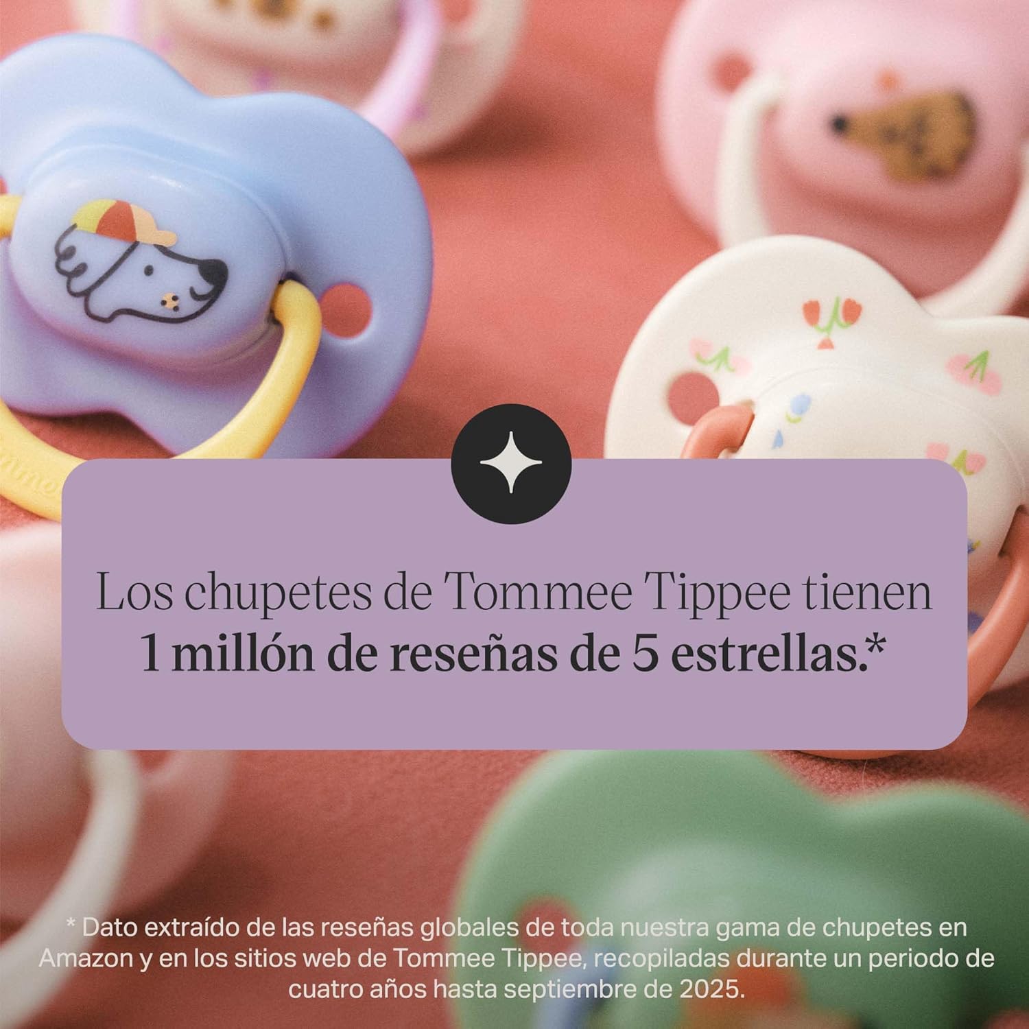 Tommee Tippee Chupete Ultimate Fit, 18-36 meses, Pack de 4, Tetina ortodóntica para bebés, Tetina simétrica, Silicona 100% si