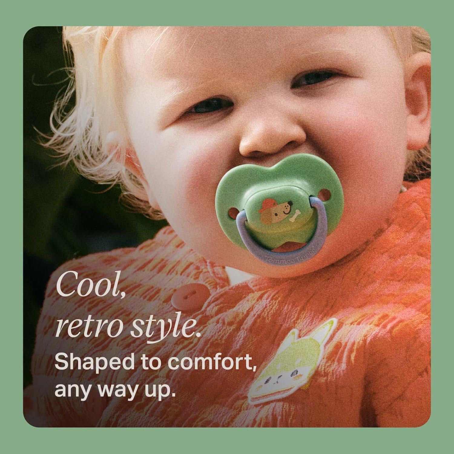 Tommee Tippee Chupete Ultimate Fit, 6-18 meses, Pack de 4, Tetina ortodóntica para bebés, Tetina simétrica, Silicona 100% sin