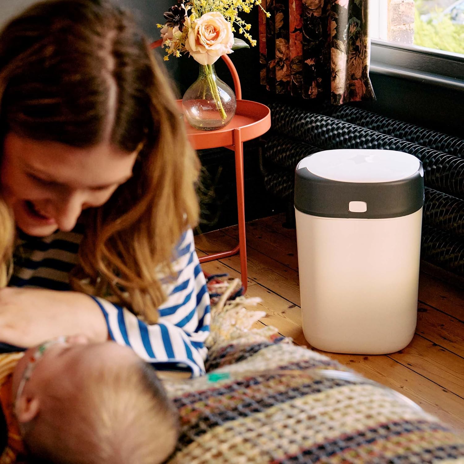 Tommee Tippee Contenedor para pañales Twist & Click, Pack Exclusivo con x2 Recambios incluidos, Protección garantizada contra