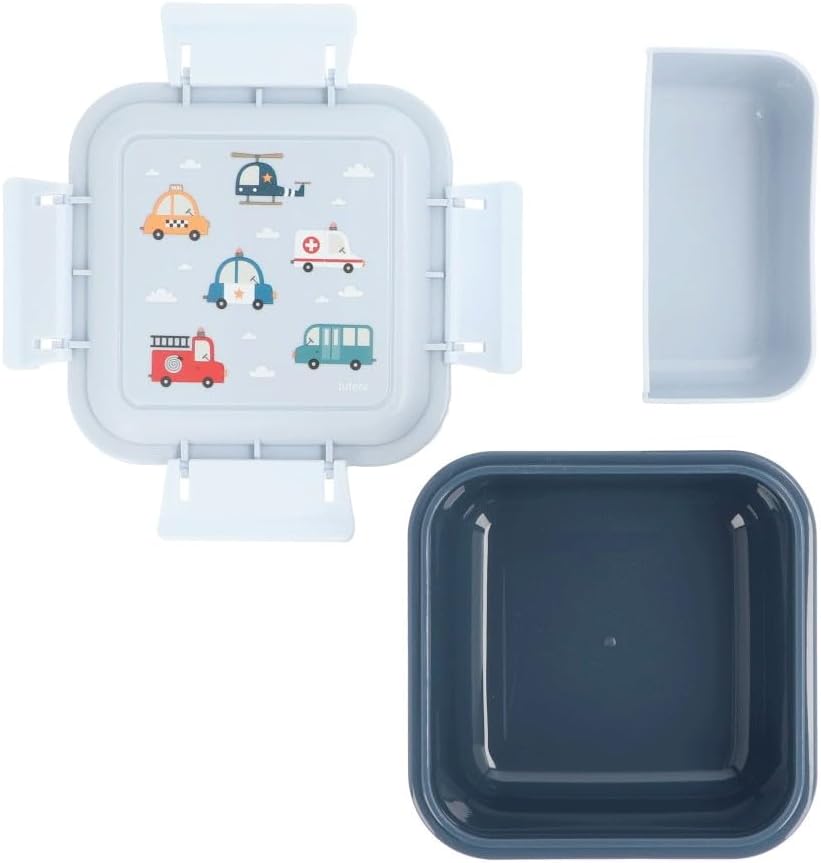 Tutete Fiambrera Infantil | Fiambrera escolar hermética | Apta para microondas y lavavajillas | Ideal para colegio, parque y