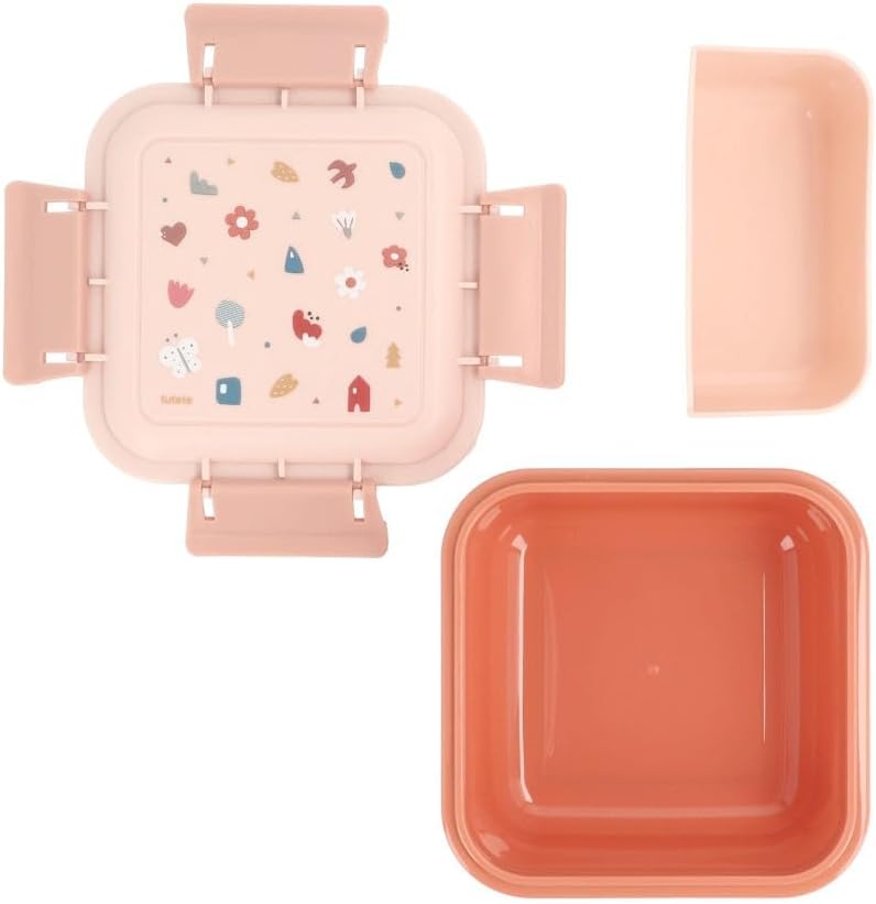 Tutete Fiambrera Infantil | Fiambrera escolar hermética | Apta para microondas y lavavajillas | Ideal para colegio, parque y
