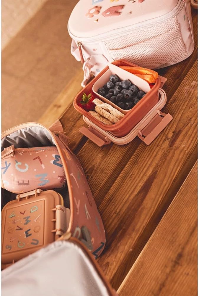 Tutete Fiambrera Infantil | Fiambrera escolar hermética | Apta para microondas y lavavajillas | Ideal para colegio, parque y